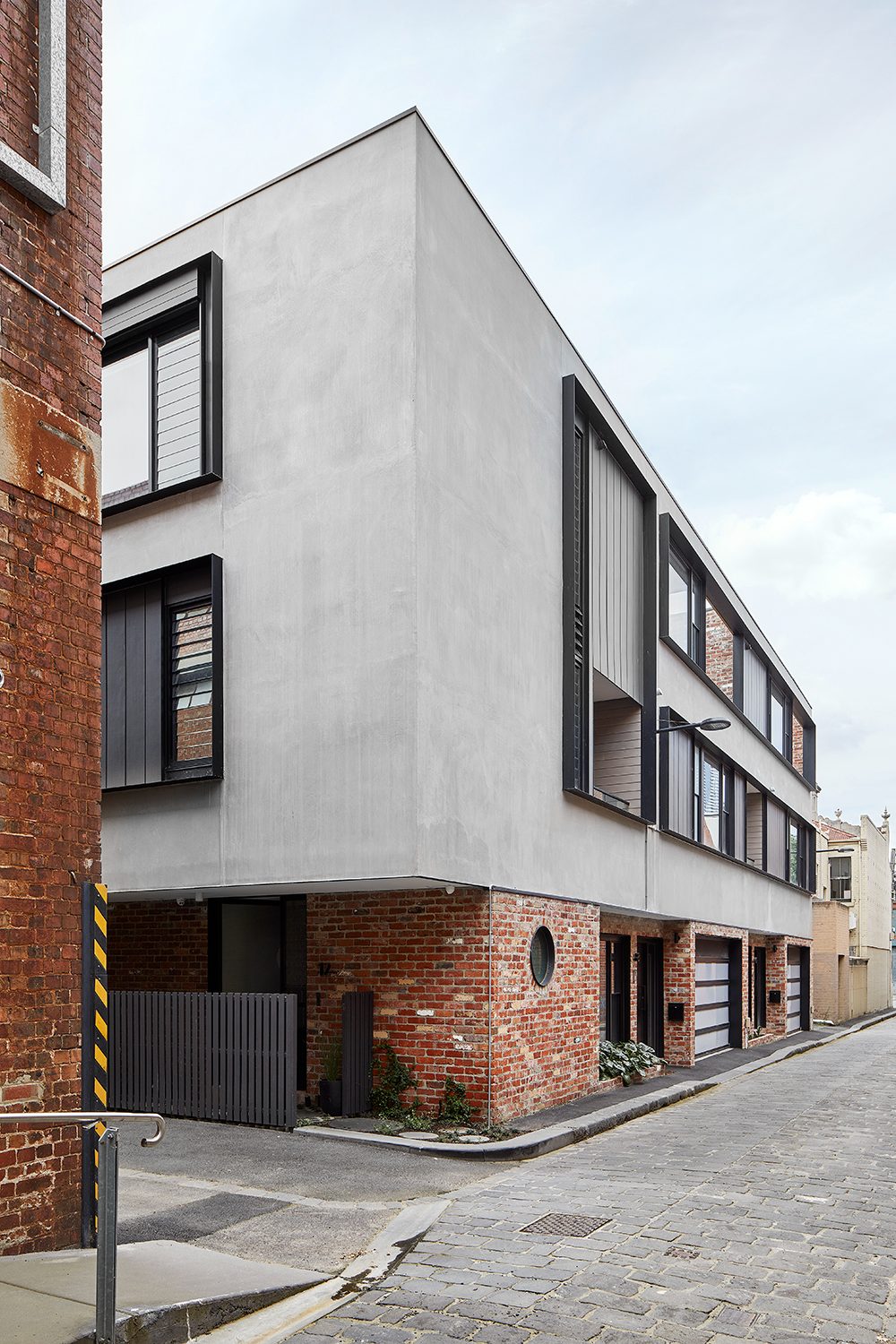 Street corner elevation